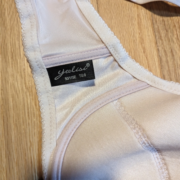 Set of 2 Beige 40E Lace Bras Underwire Full Cup Bra Women's Plus Size - Picture 7 of 11